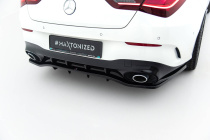 Mercedes-AMG CLA 35 / 45 Coupe / Shooting Brake C118 Facelift / X118 Facelift 2023+ Bakre Splitter (Med Splitters) Maxton Design